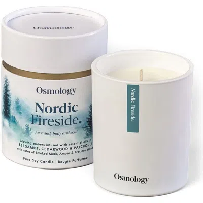 Osmology Nordic Fireside Scented Candle In White