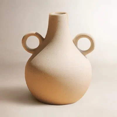 Osmos Studio Harappan Vase - Belly In White