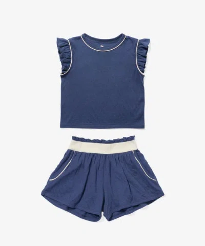 Oso & Me Babies' Oso And Me Bea Short Set In Blue
