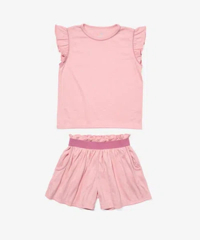 Oso & Me Babies' Oso And Me Bea Short Set In Multi