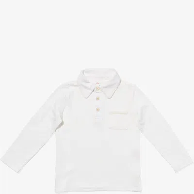 Oso & Me Kids' Oso And Me Parker Polo In White