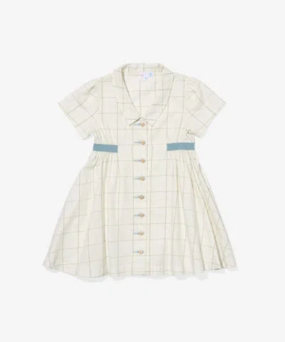 Oso & Me Kids' Oso And Me Shirt Dress In White