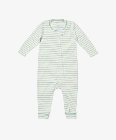 Oso & Me Kids' Oso And Me Ziggy Zip Romper In Green