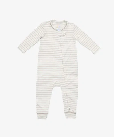 Oso & Me Kids' Oso And Me Ziggy Zip Romper In Neutral