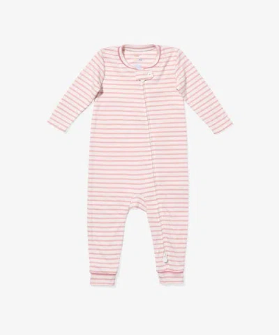 Oso & Me Kids' Oso And Me Ziggy Zip Romper In Pink