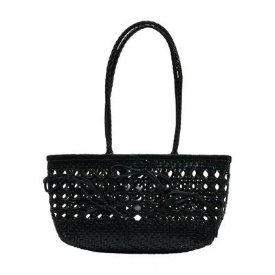 Osoi Biscuit Shopper Bag In Black