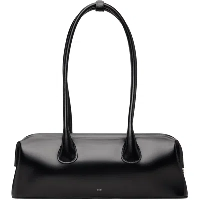 Osoi Black Boat Wide Shoulder Bag