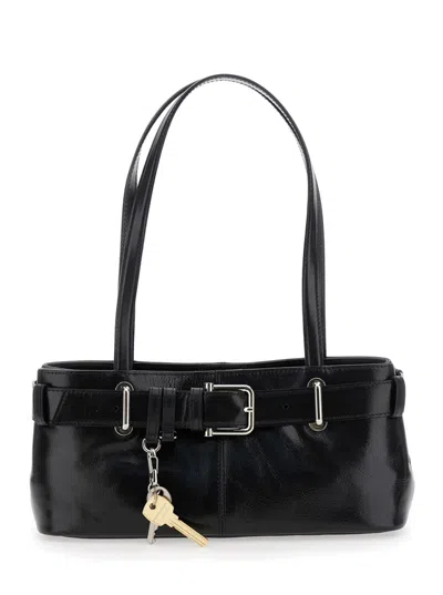 Osoi Black Brocle Shoulder Bag