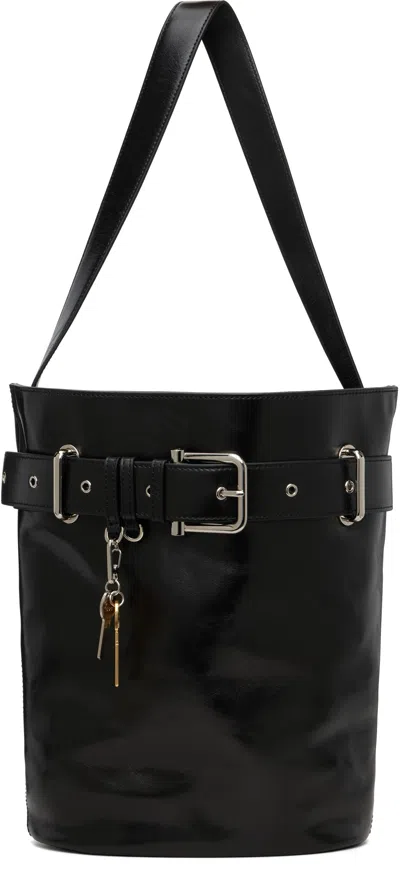 Osoi Black Bucket Brocle Bag
