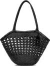 Osoi Black Lip Shoulder Bag In Black