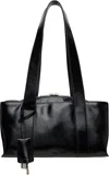 Osoi Mini Shell Duffle Shoulder Bag In Black