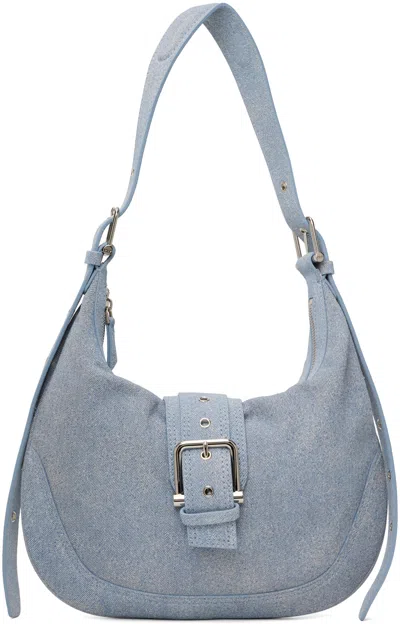 Osoi Blue Mid Brocle Bag In New Denim Sky