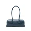 Osoi Boat Aged-effect Leather Tote Bag In Blue