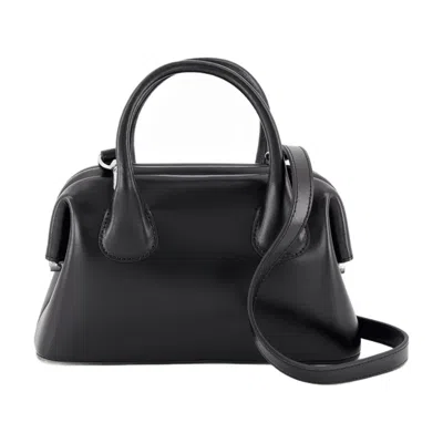 Osoi Boat Mini Top Handle Bag In Black