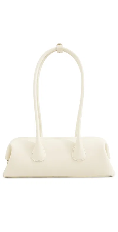 Osoi Boat Wide Mini Bag Cream In White