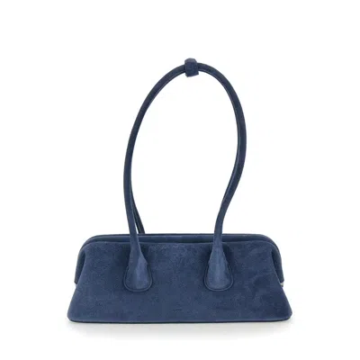 Osoi Boat Wide Mini Blue Shoulder Bag