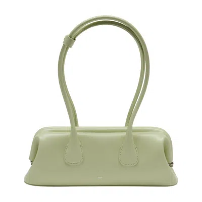 Osoi Boat Wide Mini Shoulder Bag In Green