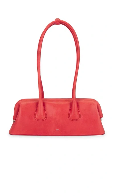 Osoi Boat Wide Mini Shoulder Bag In Red