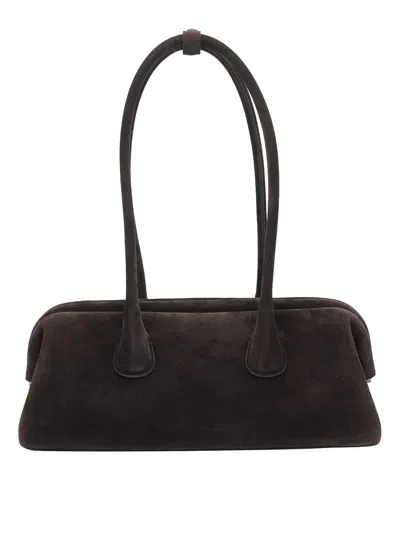 Osoi Boat Wide Shoulder Bag In Brown
