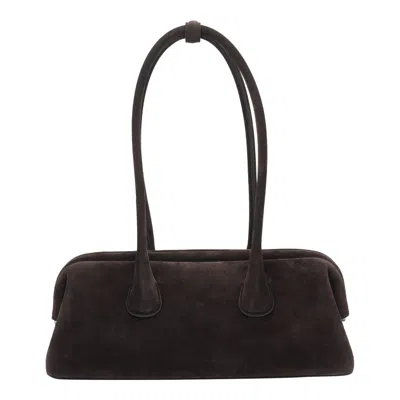 Osoi Boat Wide Shoulder Bag In Brown