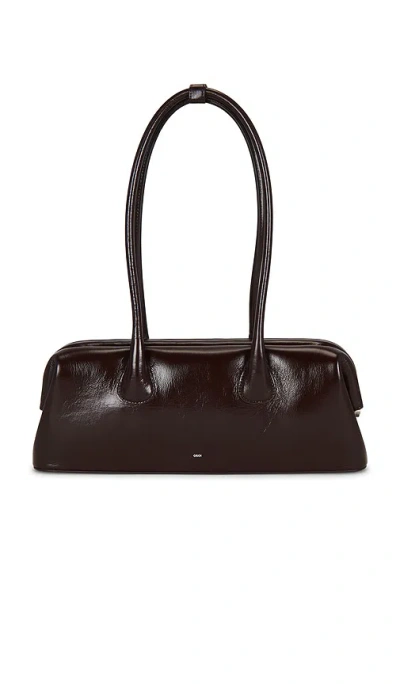Osoi Boat Wide Shoulder Bag In Dark Plum