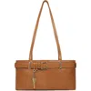 Osoi Tan Shoulder Brocle Mini Bag In Blue