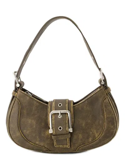 Osoi Hobo Handbag With Chic Design In Brown