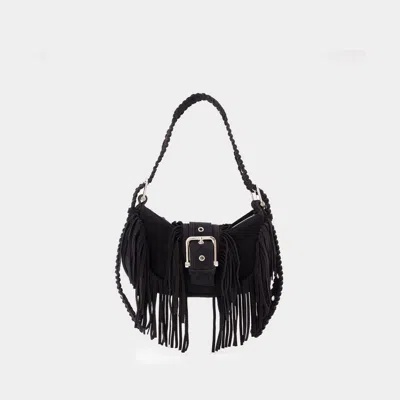 OSOI BROCLE HOBO BAG - OSOI - LEATHER - BLACK