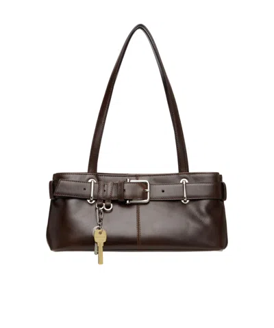 Osoi Brocle Mini Shoulder Bag In Brown