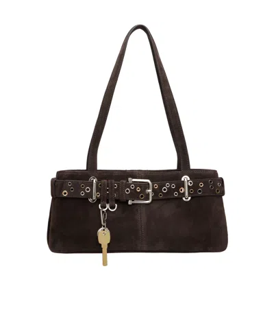 Osoi Brocle Mini Shoulder Bag In Brown