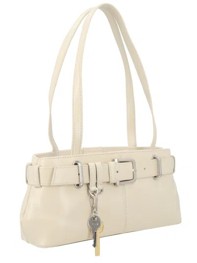 Osoi Brocle Mini Shoulder Bag In White
