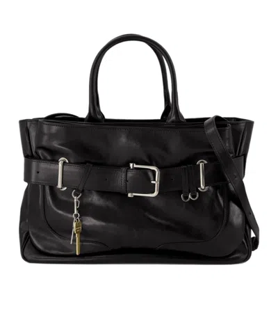 Osoi Brocle Shopper Bag In Black
