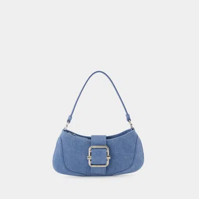 Osoi Brocle Small Hobo Bag -  - Denim Sky - Suede In Blue