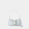 Osoi Small Brocle Denim Shoulder Bag In Blue
