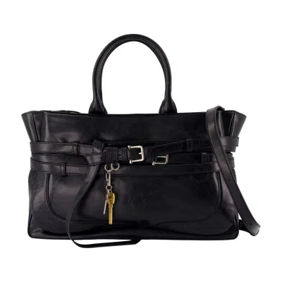 Osoi Brocle Top Handle Bag In Black
