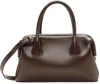 Osoi Brown Boat Mini Bag In Choco Brown