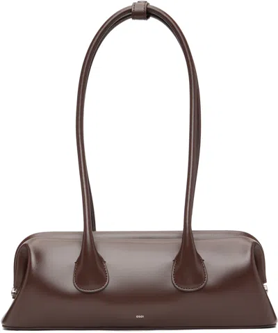 Osoi Brown Boat Wide Mini Bag