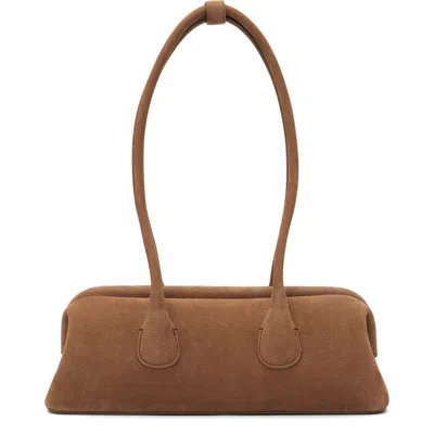 Osoi Brown Boat Wide Mini Bag