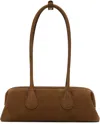 Osoi Brown Boat Wide Mini Bag In Nubuck Brown
