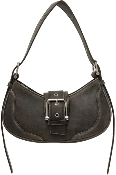 Osoi Hobo Brocle Leather Shoulder Bag In Vintage Brown