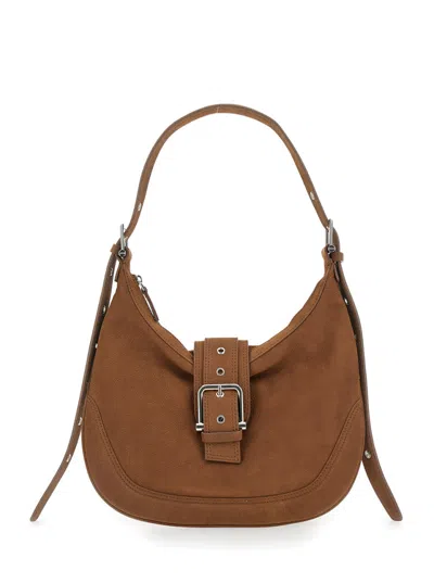 Osoi Brown Brocle Medium Shoulder Bag