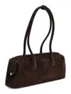 Osoi Brown Cow Leather Shoulder Bag In Brown