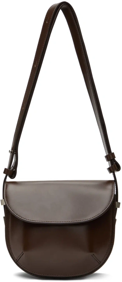 Osoi Brown Cubby Bag In Choco Brown