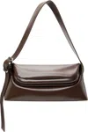 Osoi Brown Folder Brot Bag In Choco Brown