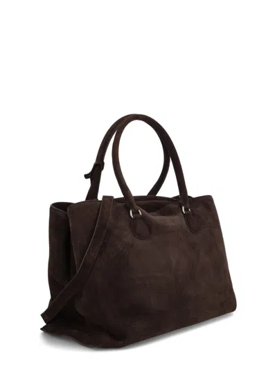 Osoi Brown Leather Shoulder Bag