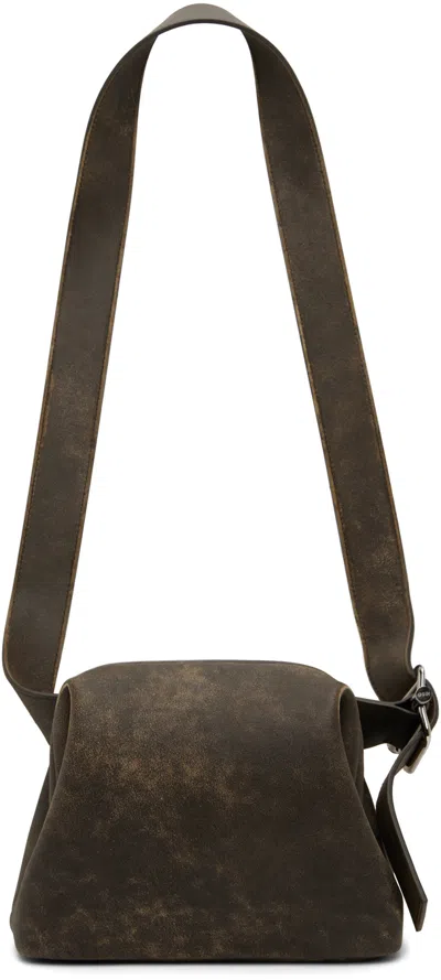 Osoi Brown Mini Brot Bag In Vintage Brown