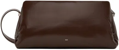 Osoi Brown Pillow Bau Bag In Choco Brown
