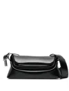 Osoi Folder Brot Leather Shoulder Bag In Black