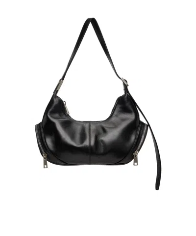 Osoi Cargo Hobo Shoulder Bag In Black