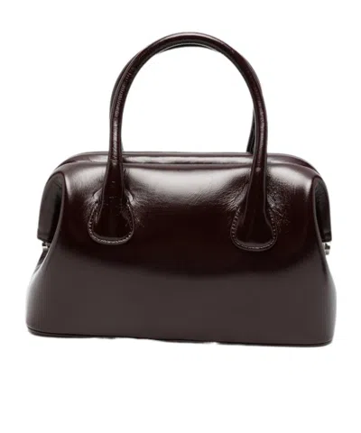 Osoi Double-handle Handbag In Purple